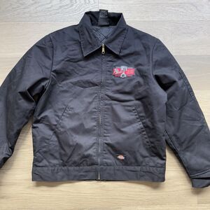 Dickies Jacket Men Medium Full Throttle Saloon Sturgis Eisenhower Black Lined